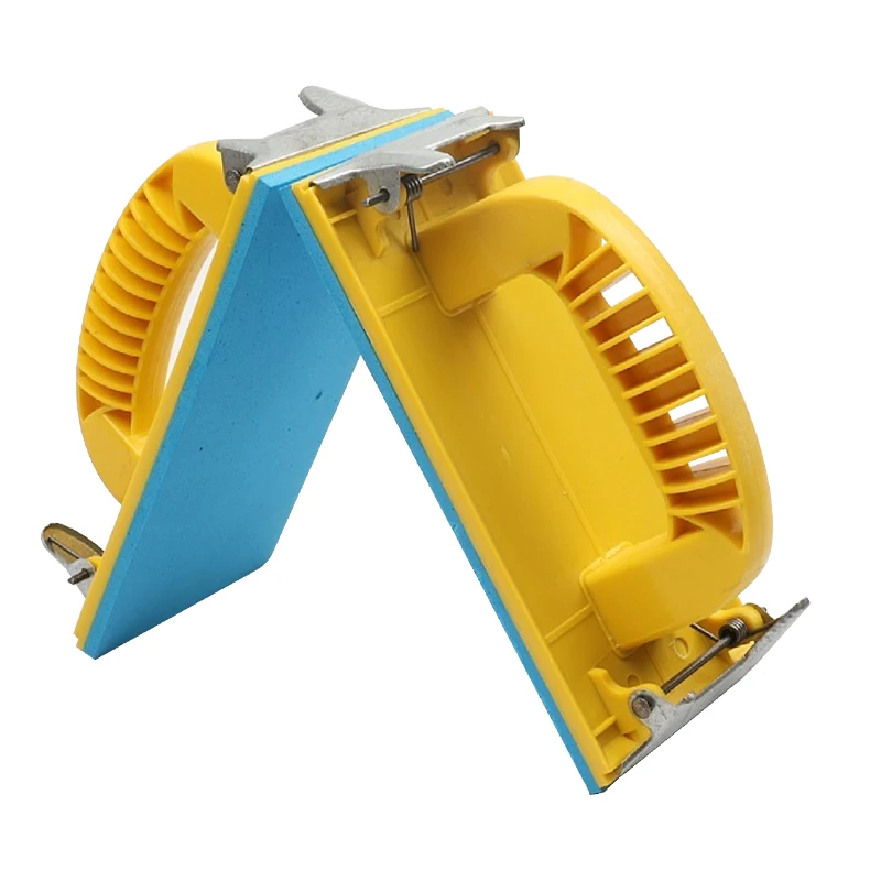 

Ручная ручная шлифовальная машина для гипсокартона, держатель листа наждачной бумаги, полый тип, пластиковый шлифовальный блок, кронштейн для DIY, обустройство дома