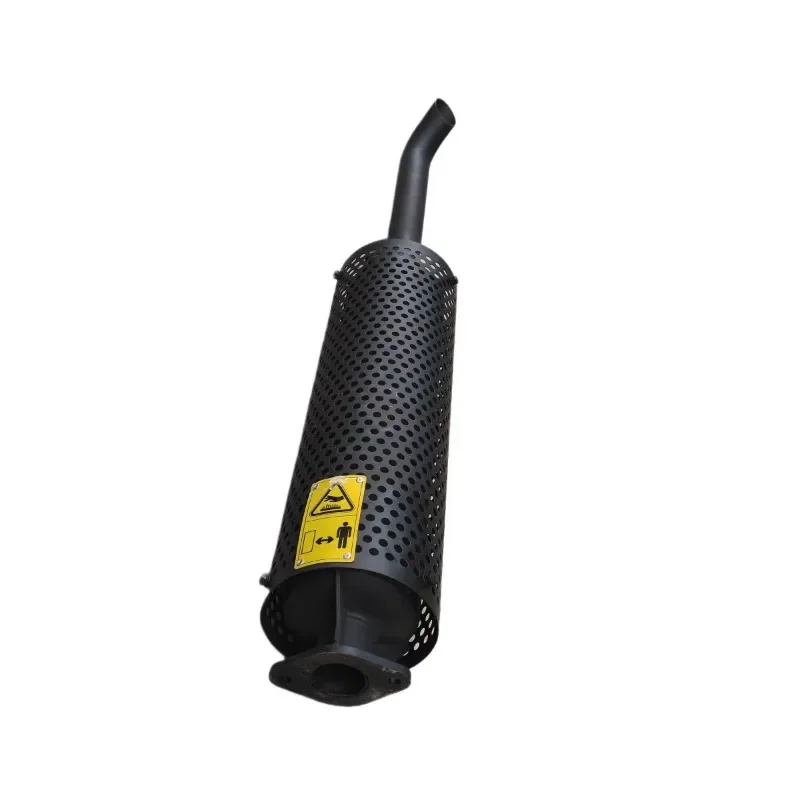 Agricultural machinery accessories, tractor muffler 2-hole muffler exhaust pipe thickened matching