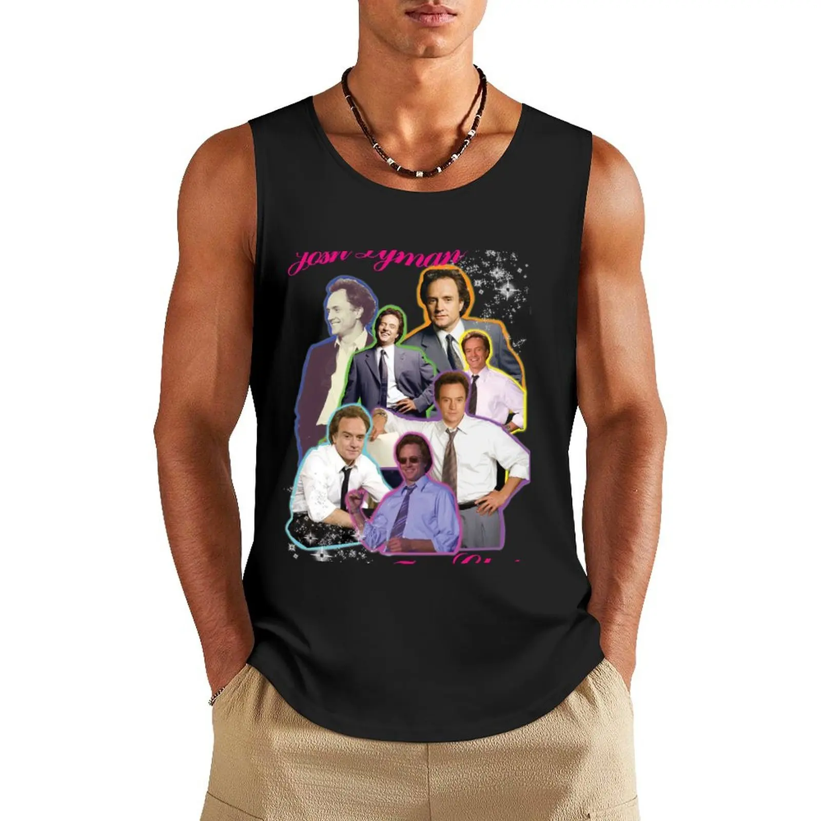 

West Wing Josh Lyman Tank Top singlet for men summer Men's tops Men's gym