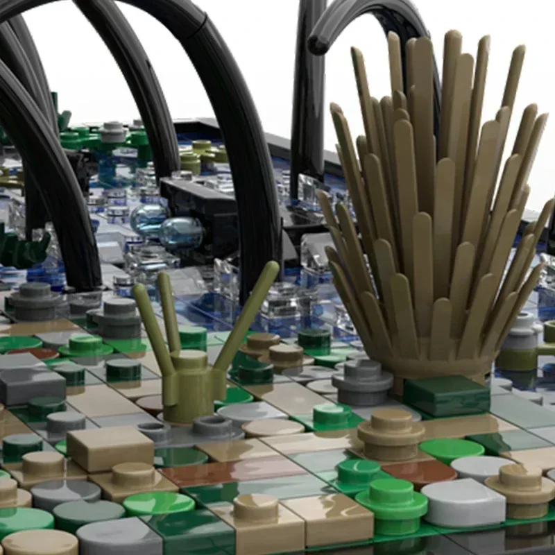 Populaire Ringen Films Model Moc Bouwstenen Moriaer Gate Technologie Modulaire Blokken Geschenken Kerst Speelgoed DIY Sets Montage