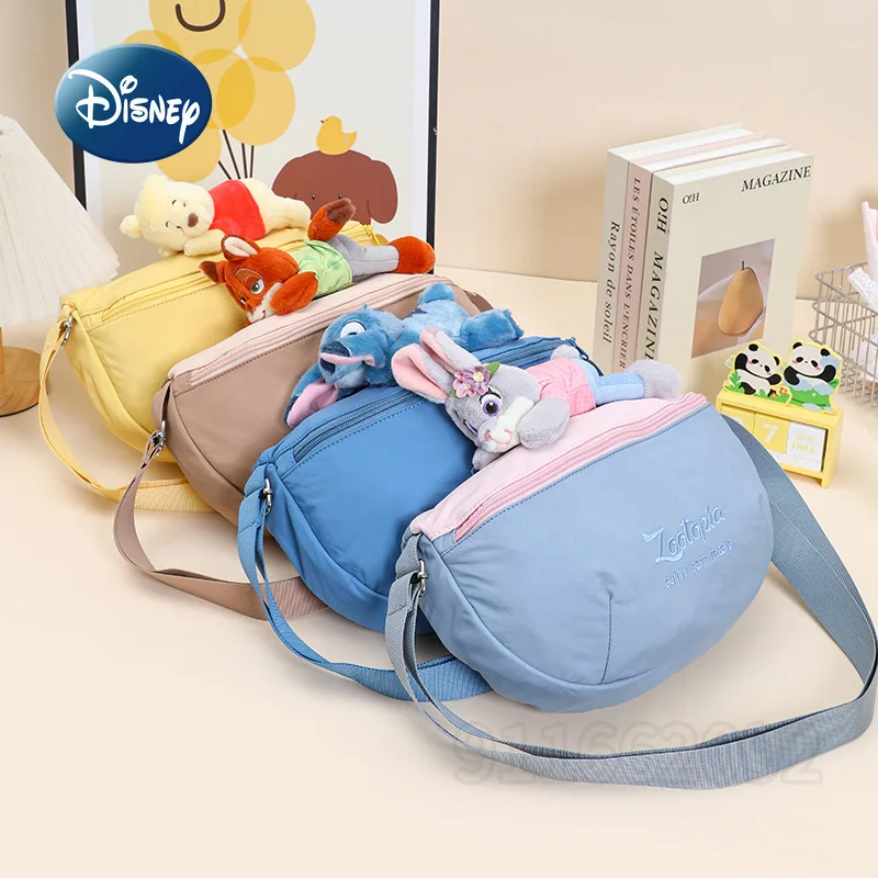 Disney Judy Nick New Women's Shoulder Bag Cartoon Doll Fashion Women's Shoulder Crossbody Bag Casual Women's Bag High Quality