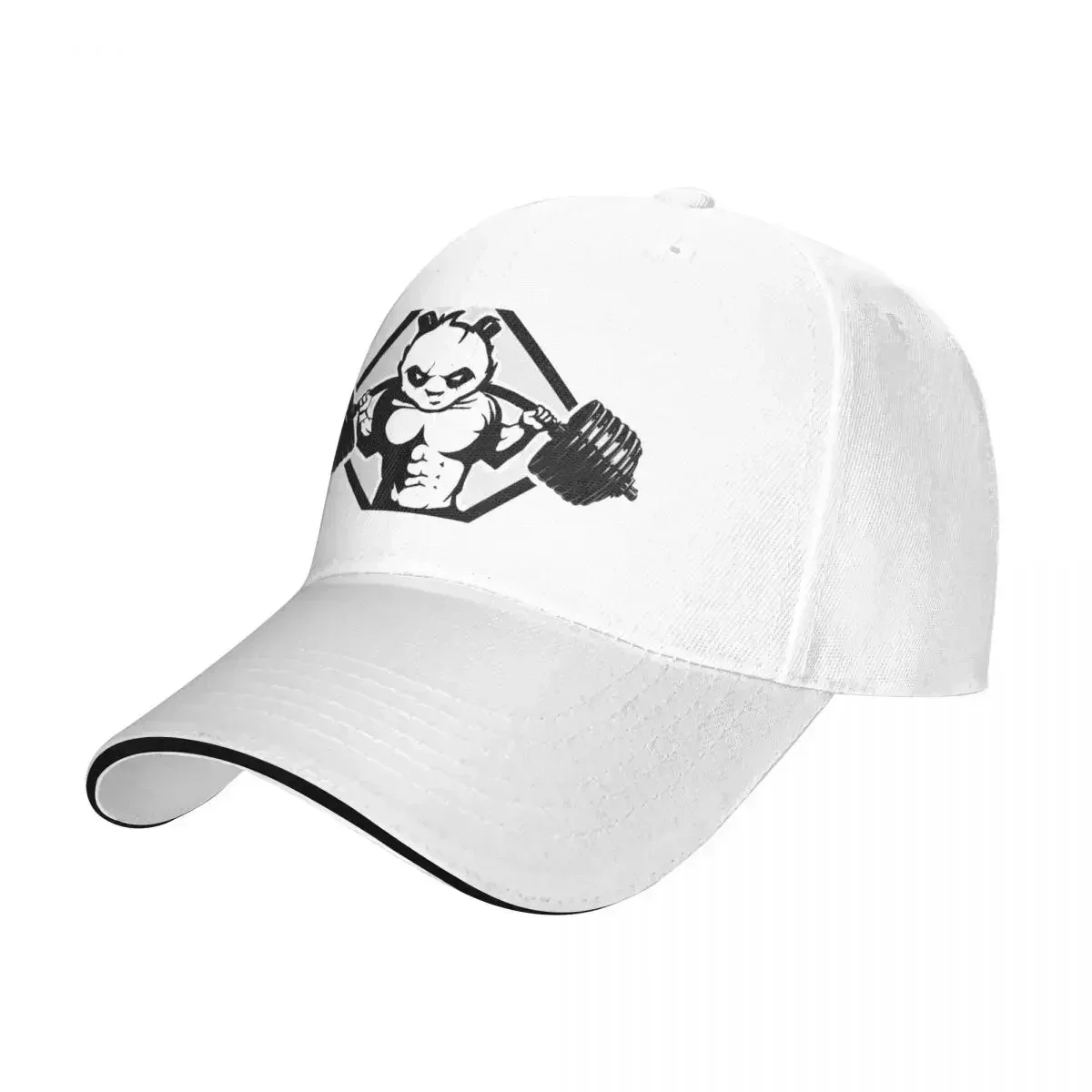 New Panda working out t-shirt Cap Baseball Cap Beach bag baseball hat trucker hats Men's hat Women's