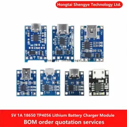 18650 TP4056 5V 1A Li-ion Battery Charger Module Dual Function 1A Li-ion Battery Charger Board with Protection