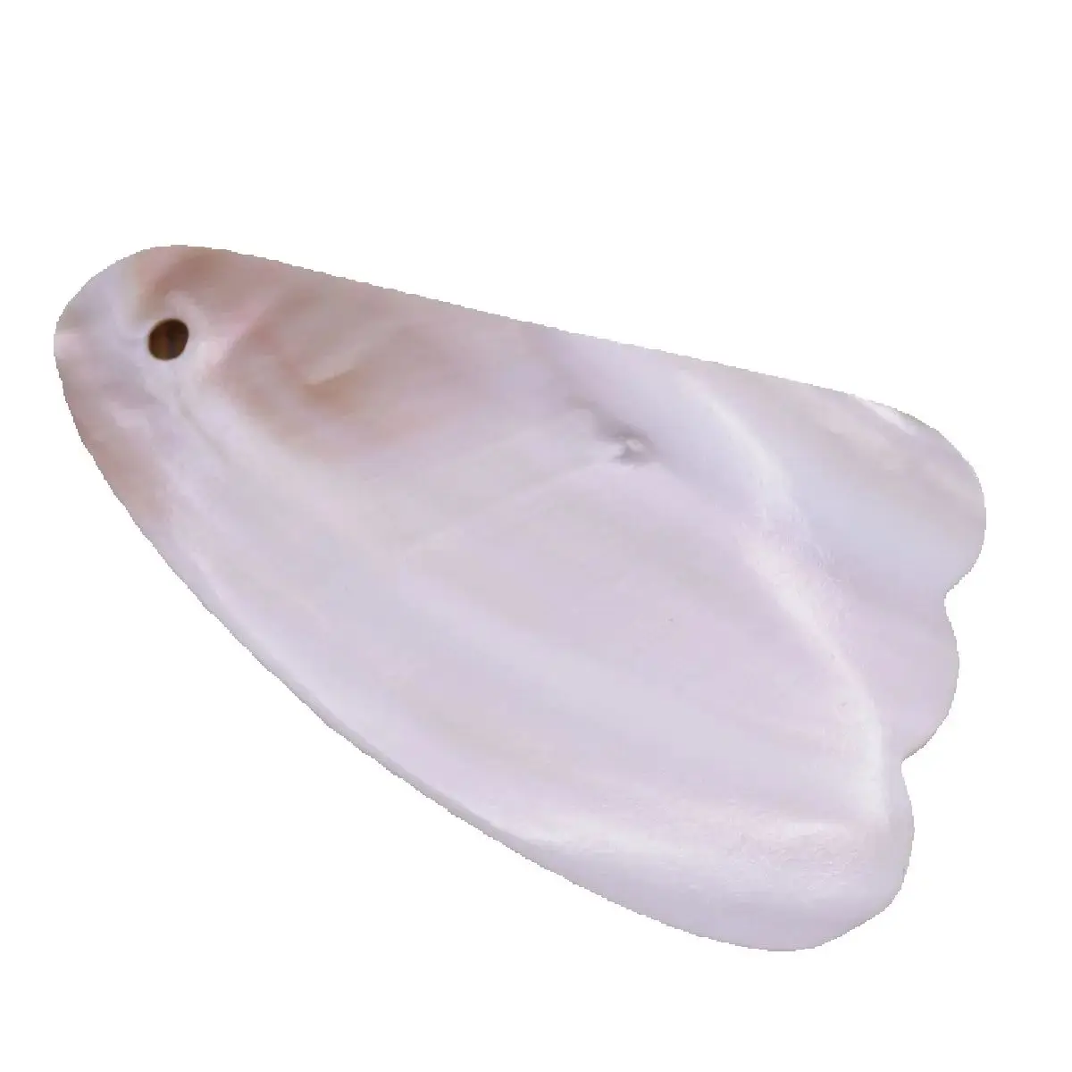 Chinese Natural Shell Guasha Gua Sha SPA Message Tool Mother of Pearl 55mmX95mm