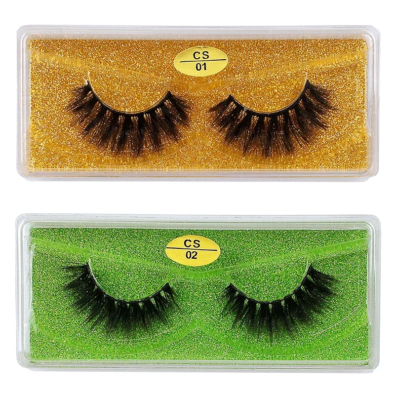 10 คู่ 3D Mink Eyelashes Fluffy Dramatic Eyelashes แต่งหน้า Wispy Mink Lashes ขนตาปลอมธรรมชาติยาวหนาปลอมขนตา