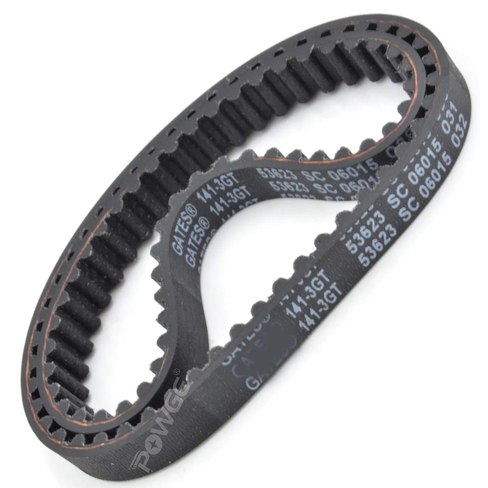 POWGE 3GT Timing belt Lp=81-231mm 93 102 105 108 111 114 117 120 123 126 129 132 135 138 141 144 147 150 156 159 162 168 174 177