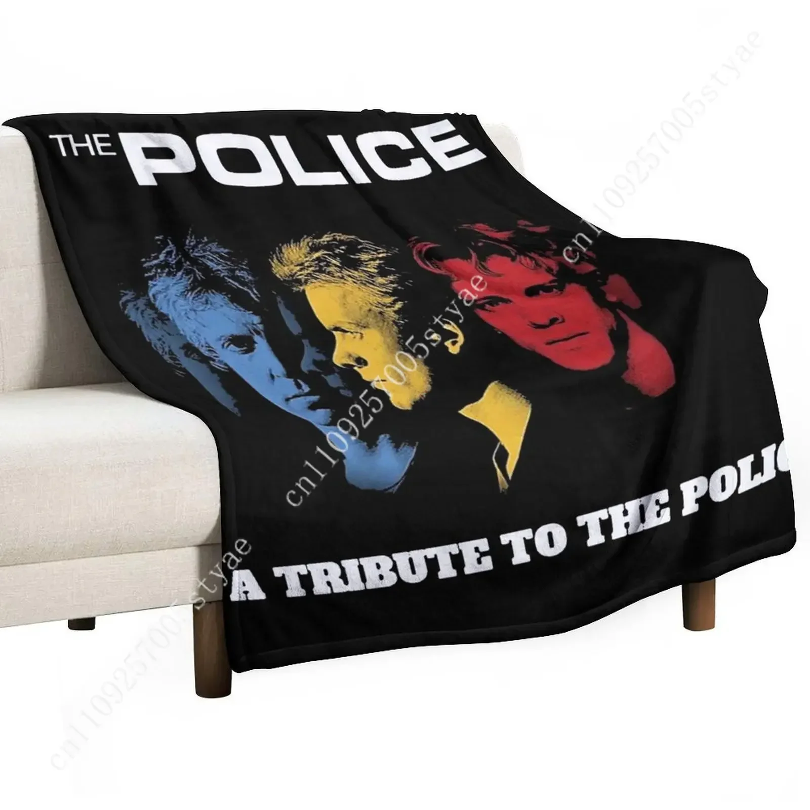 The Police Band Flannel Blankets Are Soft Comfortable and Warm Perfect for Winter Naps Homes Offices Travel Camping and More