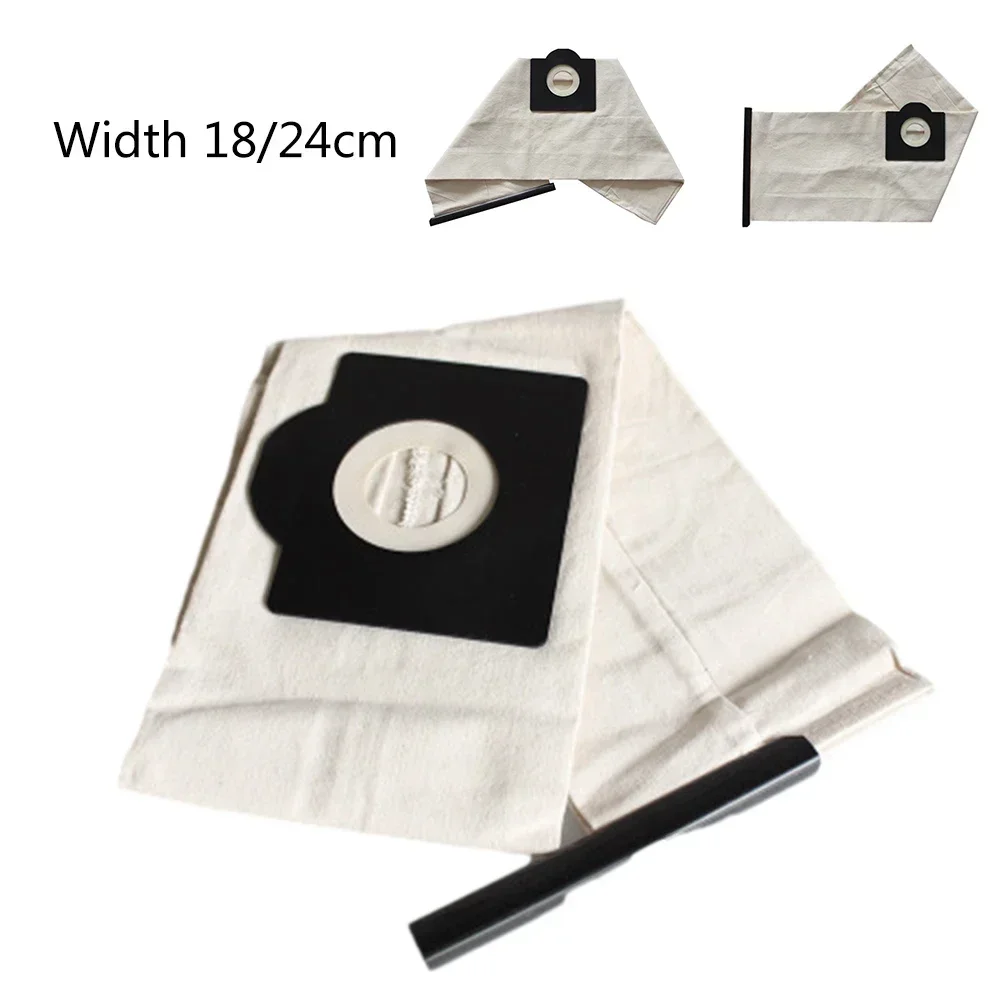 Washable Cloth Dust Bags For Karcher WD3 MV3 SE4001 A2299 K2201 F K2150 Vacuum Width 18CM 24CM Empty The Tank Quickly