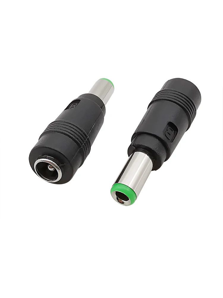 Connecteur d'alimentation CC femelle vers prise mâle, 5.5mm x 2.1mm, 6.3mm x 3.0mm, 5 pièces/lot
