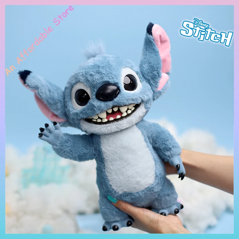 Potdemiel Stitch Actionfigur Anhänger Original echte Puppe Ornament Kinderspielzeug für Geburtstagsgeschenk Garage Collection