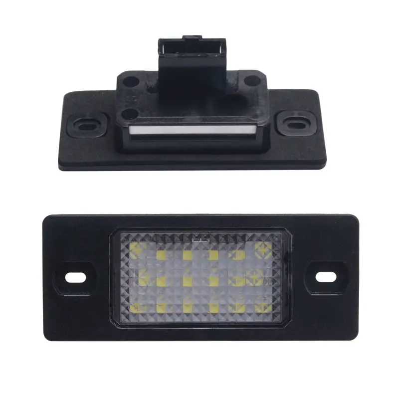 8Pcs No Error LED Number License Plate Light For Golf 5 Touring Touareg Tiguan Cayenne view 6