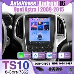 Car Radio For Opel Astra J 2009-2015 Android Auto GPS Navigation Head Unit Multimedia Video Player 5G WIFI Carplay No 2din DVD
