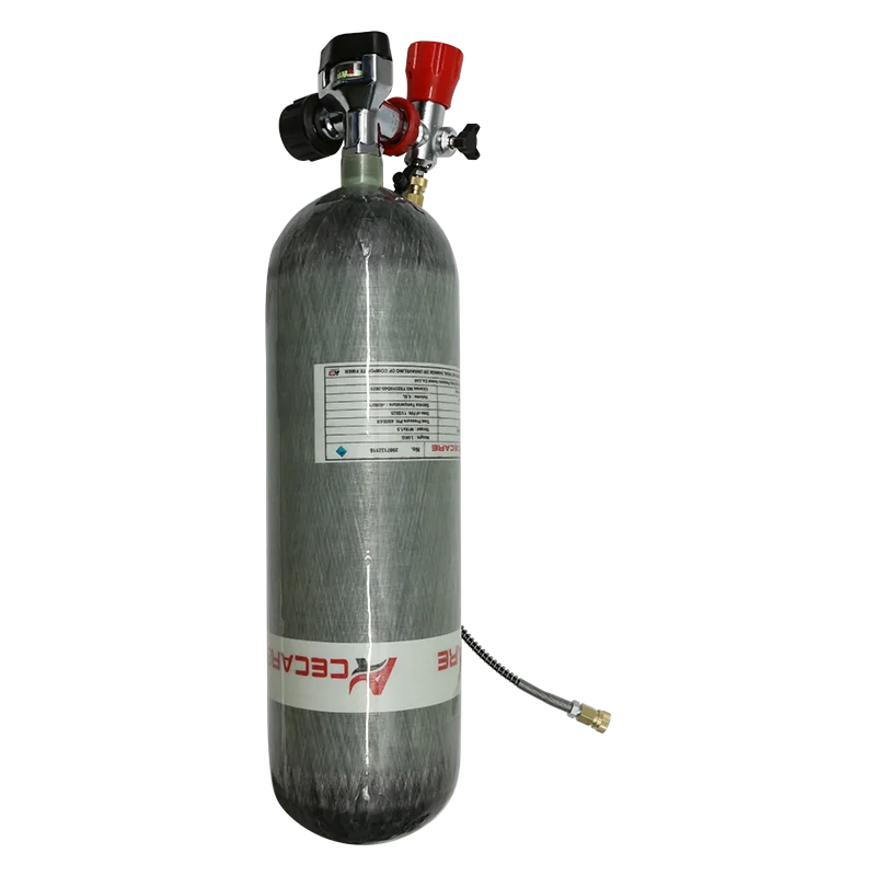 Acecare 6.8L CE 4500Psi 30Mpa Cylinder Valve Scuba Cylinder Diving Underwater with Filling Station and Valve