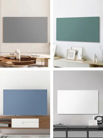 새 TV 먼지 커버 탄성 모든 항목을 포함하는 커버 55인치 65 LCD 럭셔리 단순 단색 커버