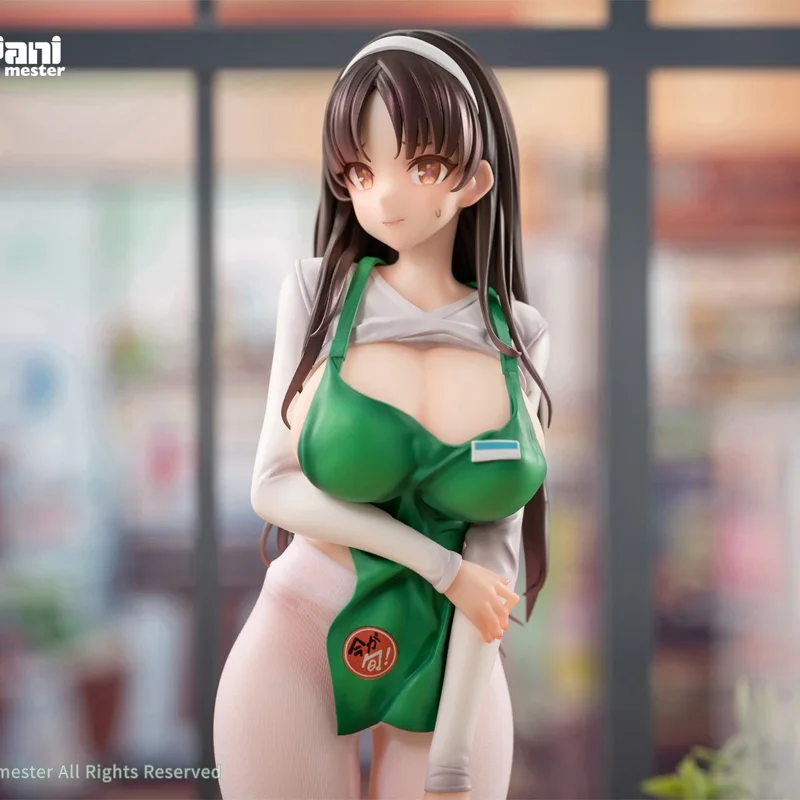 

Animester Anime Figure 1/6 Scale Gentle Shop Clerk Pvc Collectible Figurine Desktop Ornament For Adult Anime Collectors