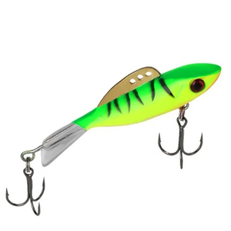 FISH KING 4g 8g 10g 17g Winter Angeln Lockt Balancer Eis Harte Künstliche Köder 3D Augen metall Jigging Angeln Zubehör