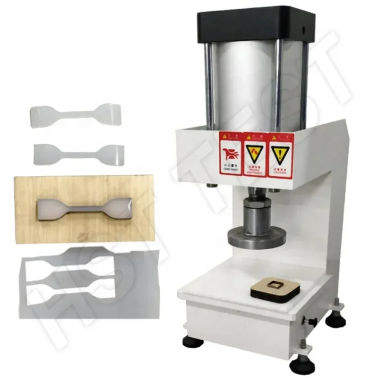 HST5010 Manual Rubber Dumb Bell Die Cutter Tensile Sample Marking Machine