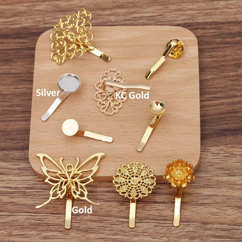 BoYuTe (20 Pieces/Lot) Retro Style Hair Buckle Hair Clasp Clips Handmade Diy Jewelry Accessories Wholesale