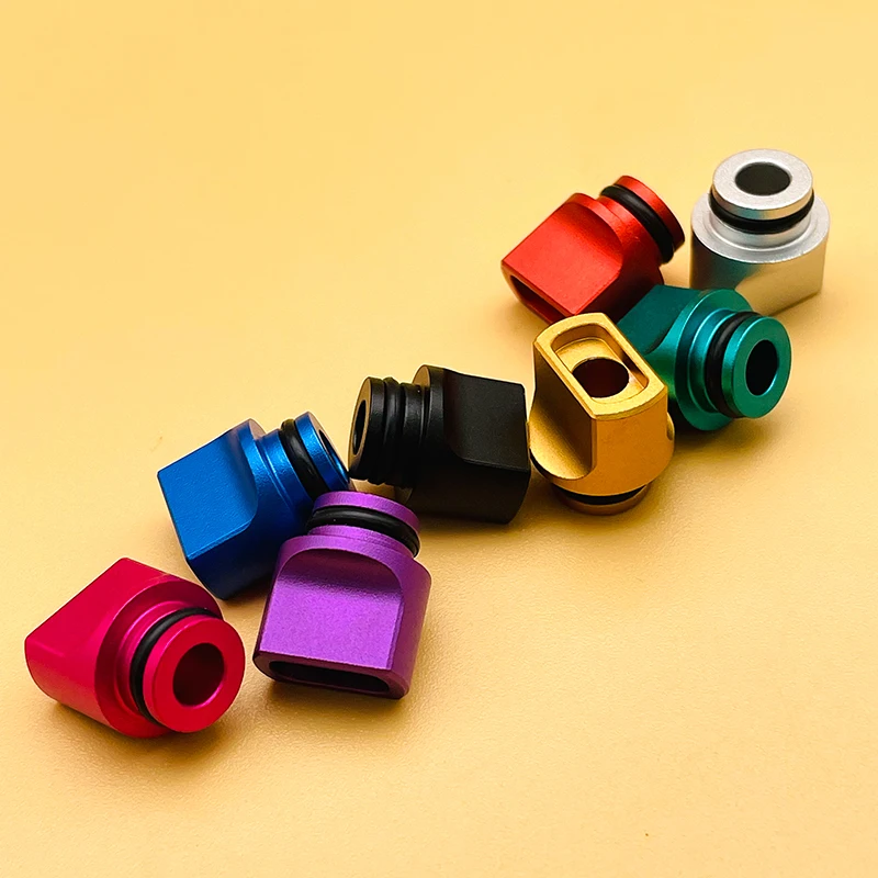 DSX ชุดปากเป่าอลูมิเนียมปลายหยด510สไตล์นกหวีดสำหรับกล่อง V2 V1 dotaio อุปกรณ์เสริมบุหรี่ไฟฟ้า510