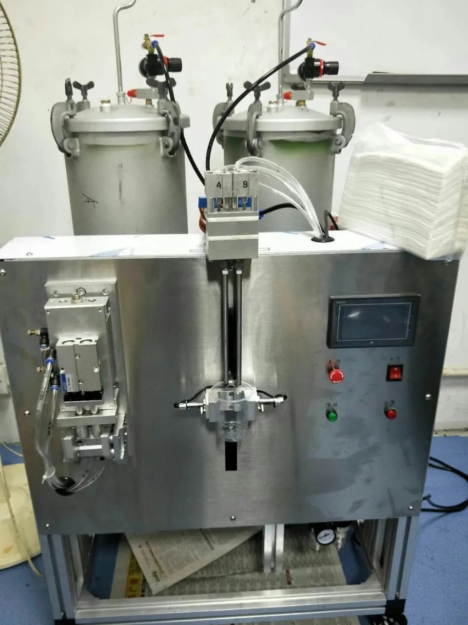 Two-component Epoxy Acrylic Polyurethane Silicone 50ml Double Tube Glue Automatic Filling Machine