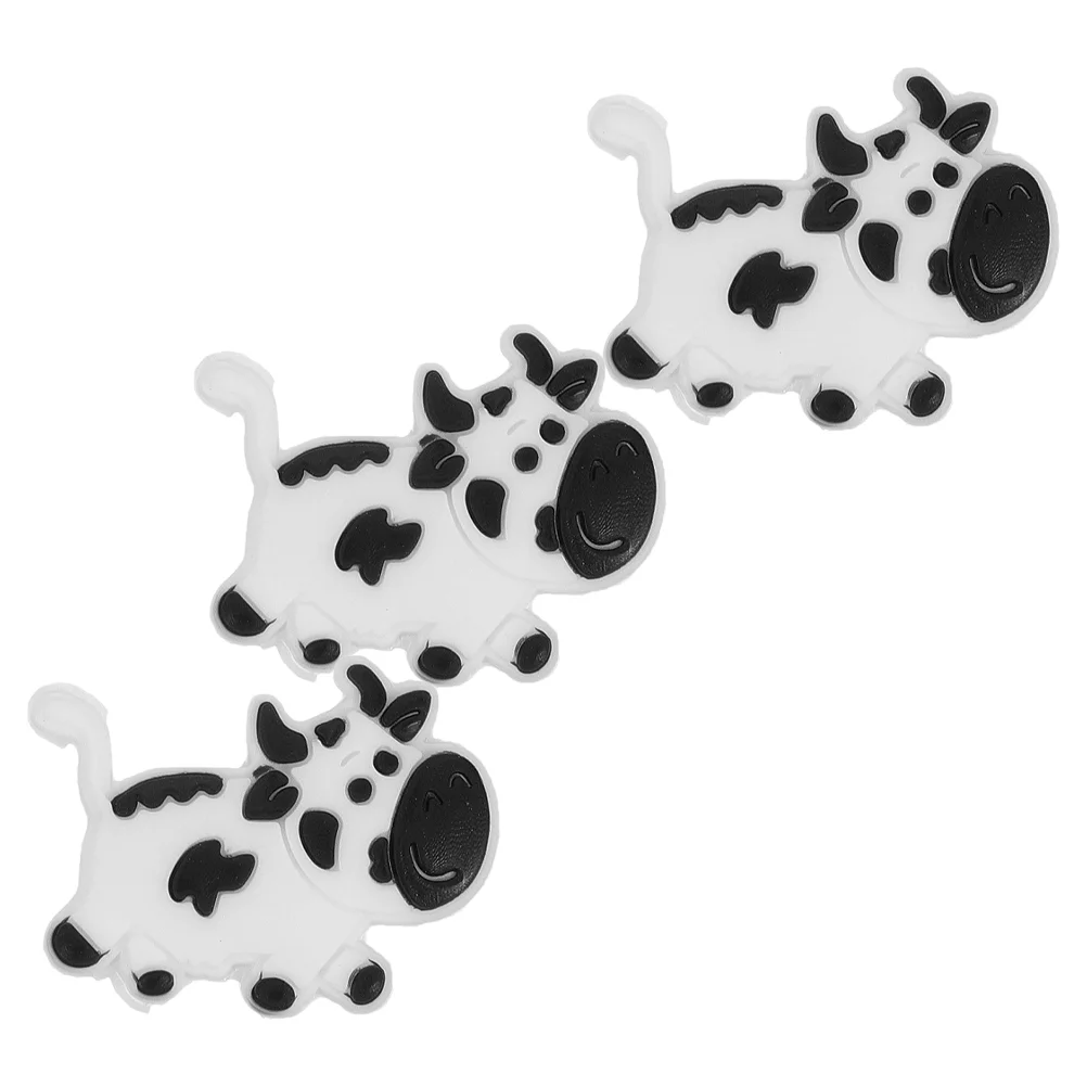 3 Pcs Tennis Rackets Absorber Vibration Dampener Silicone Damper Damping Accessory Small