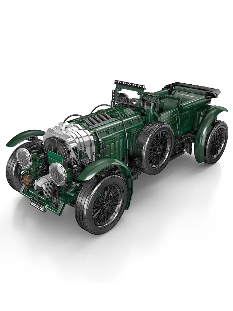 Mould King 13191 Technische Auto Speelgoed De Afstandsbediening Blaasauto Vintage Bouwblok Assemblage Oude Auto Steenset Kindercadeau - afbeelding 2