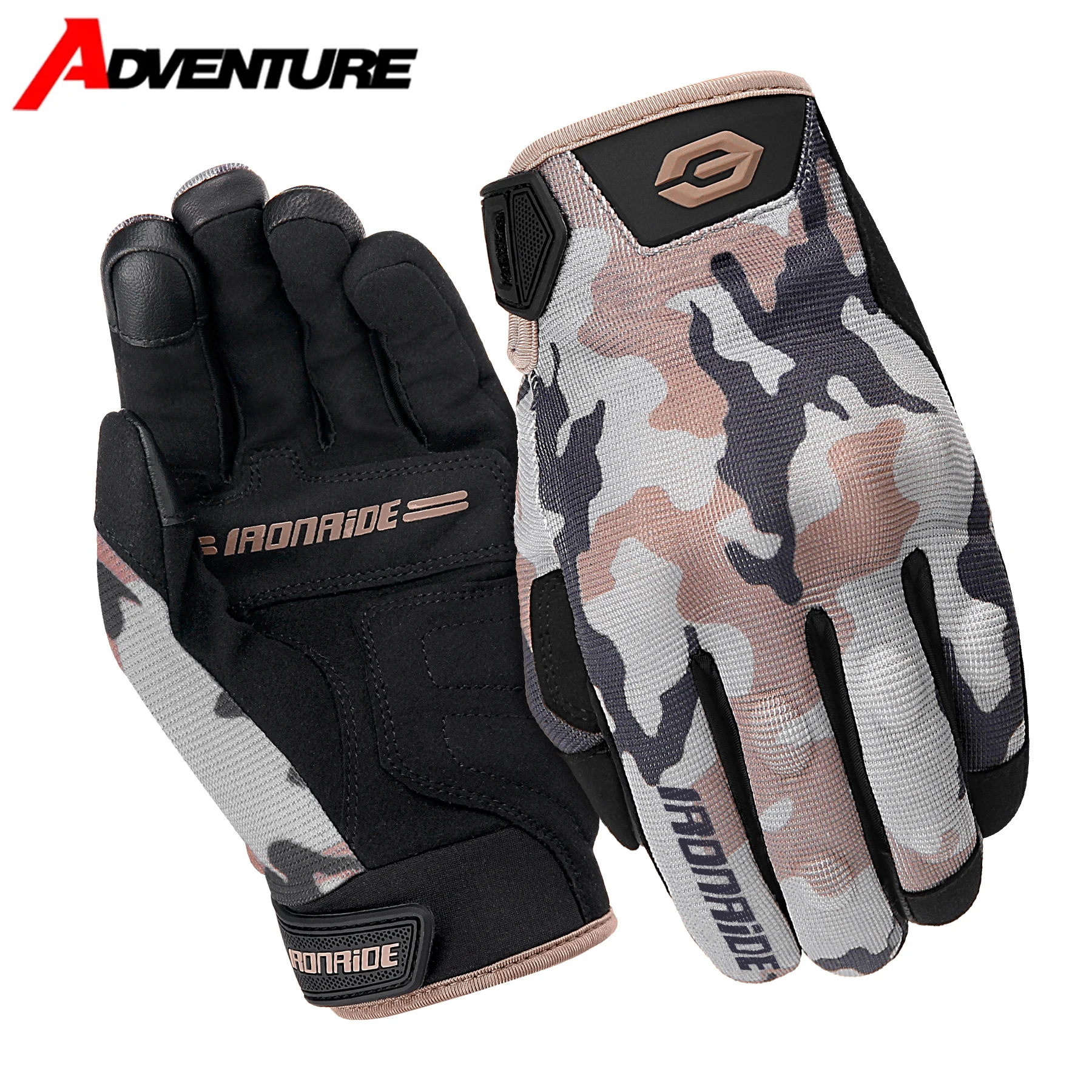 

Motorcycle Glove Anti Fall And Anti-collision Off-road Motorcycle Glove Touch Screen Full Finger Breathable Extreme Sports Glove