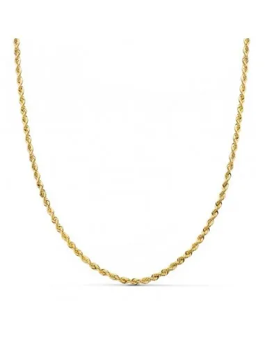 18k gold chain Salomonic cord 1 ° (50 cm)