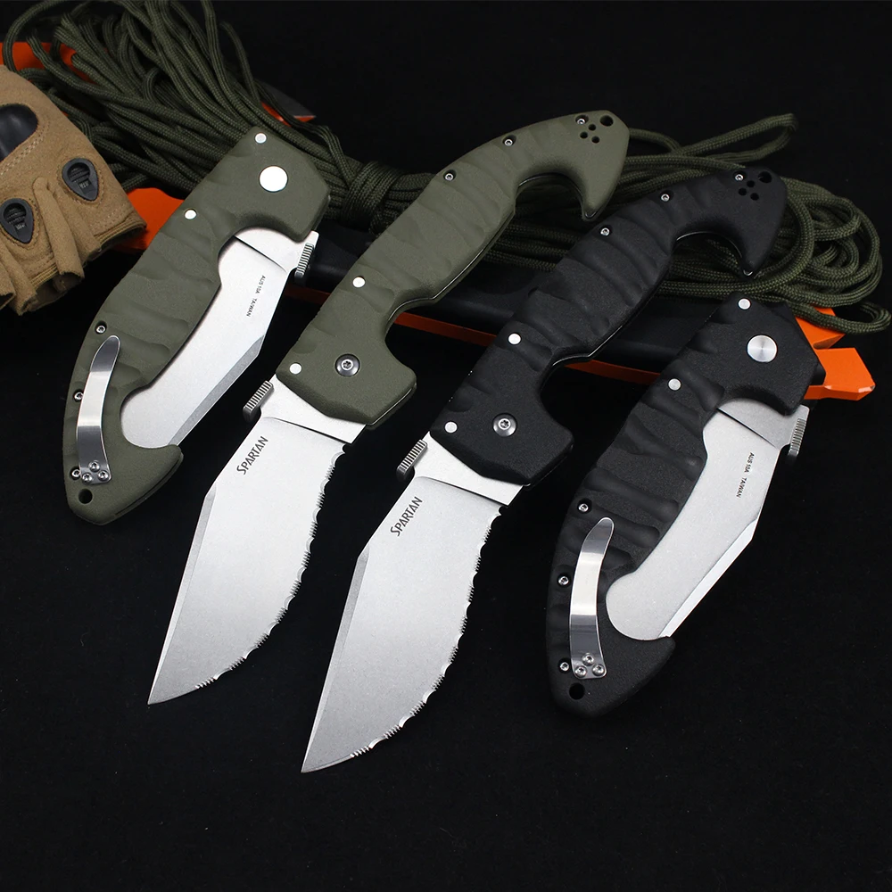 Spartan Folding Knife S35VN Blade Portable Bushcraft Pocket Knives EDC Multifunctional Outdoor Survival Carrying Hunting knife