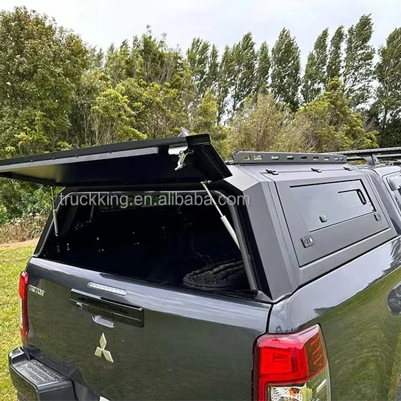 Pick Up Truck 4x4 Car Accessories Stainless Steel Hard Top Bed Cover Ute Tray and Canopy for Mitsubishi Triton L200