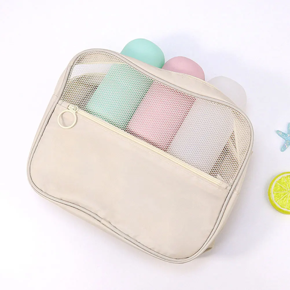 

2Pcs Silicone Travel Bottles Leakproof Refillable Squeeze Containers for Shampoo Lotion Multipurpose Toiletries