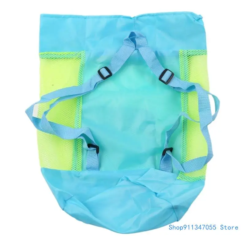 Waterproof Backpack Bag Water Playset Shoulder Bag with DrawstringStrap Children Bathing Swimming Storage Mesh Bag Drop shipping