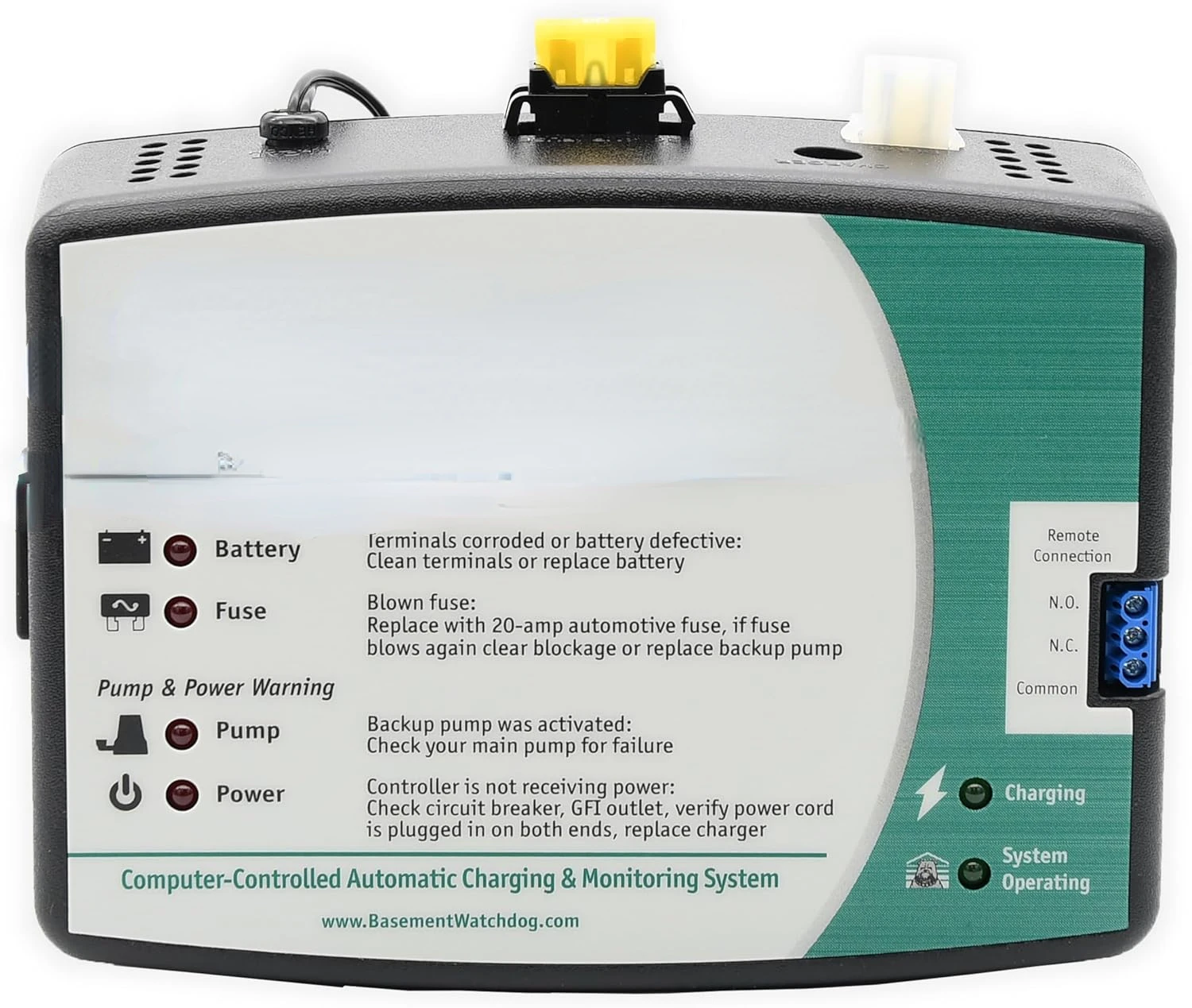 Big Combo CONNECT Model CITS-50 ½ Primary and Battery Backup Sump Pump System