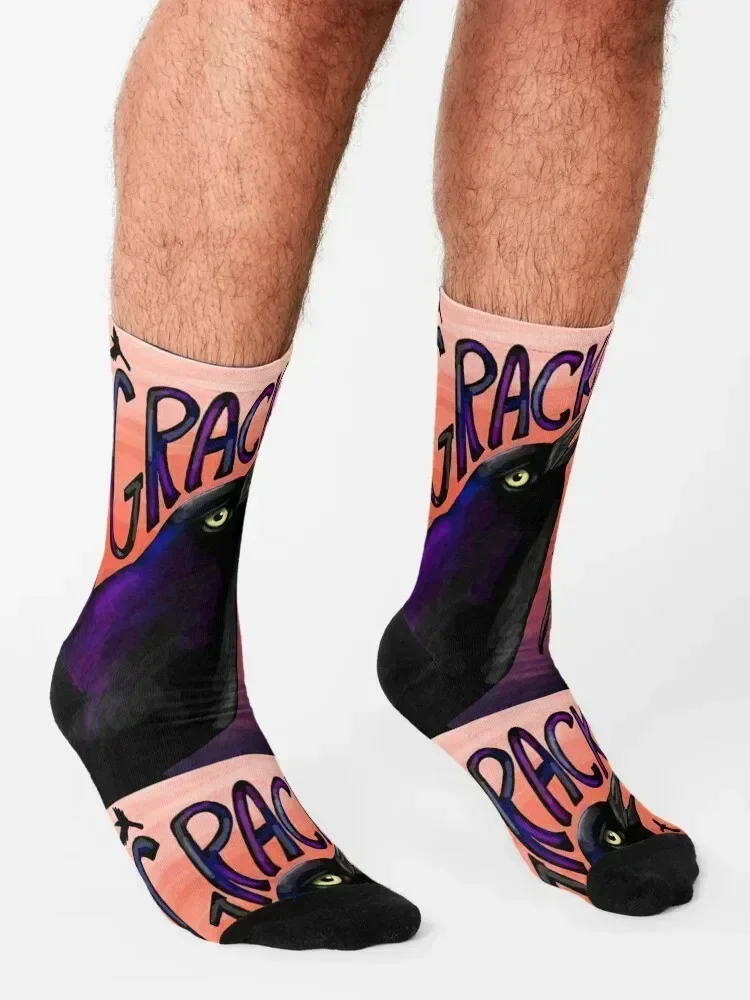 Grackles Socks winter sport shoes christmas gifts Socks Women's Men's