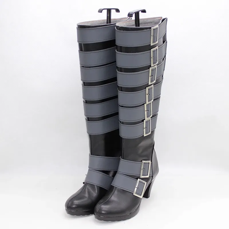 Anime Butler Under taker Custom Made Custom Made Cosplay Shoes Boots Halloween