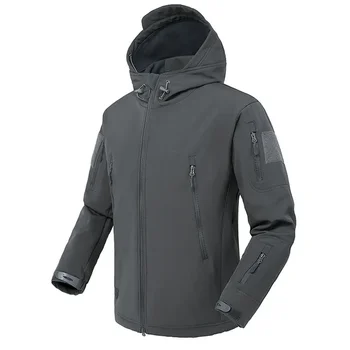 Military Shark Skin Soft Shell Jackets Men Tactical Windproof Waterproof Jacket Men Army Combat Jackets Mens Hooded Bomber Coats 5 Military Shark Skin Soft Shell Jackets Men Tactical Windproof Waterproof Jacket Men Army Combat Jackets Mens Hooded Bomber Coats 5