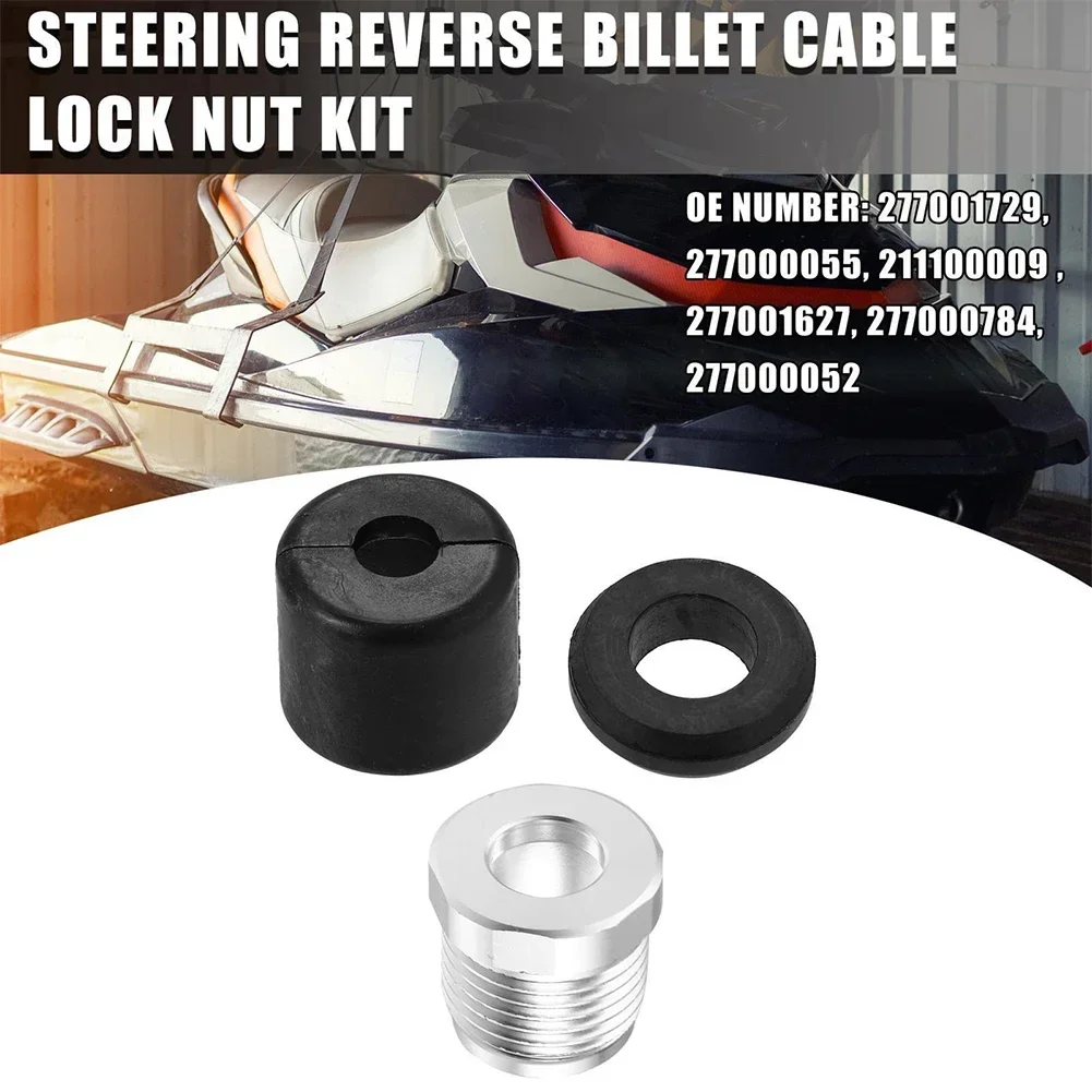 21110009   O cabo substitui vazamentos de água anodizados atualizados quebradiços 277000055   Kit de porcas para Seadoo 277001729   Nozes que causa