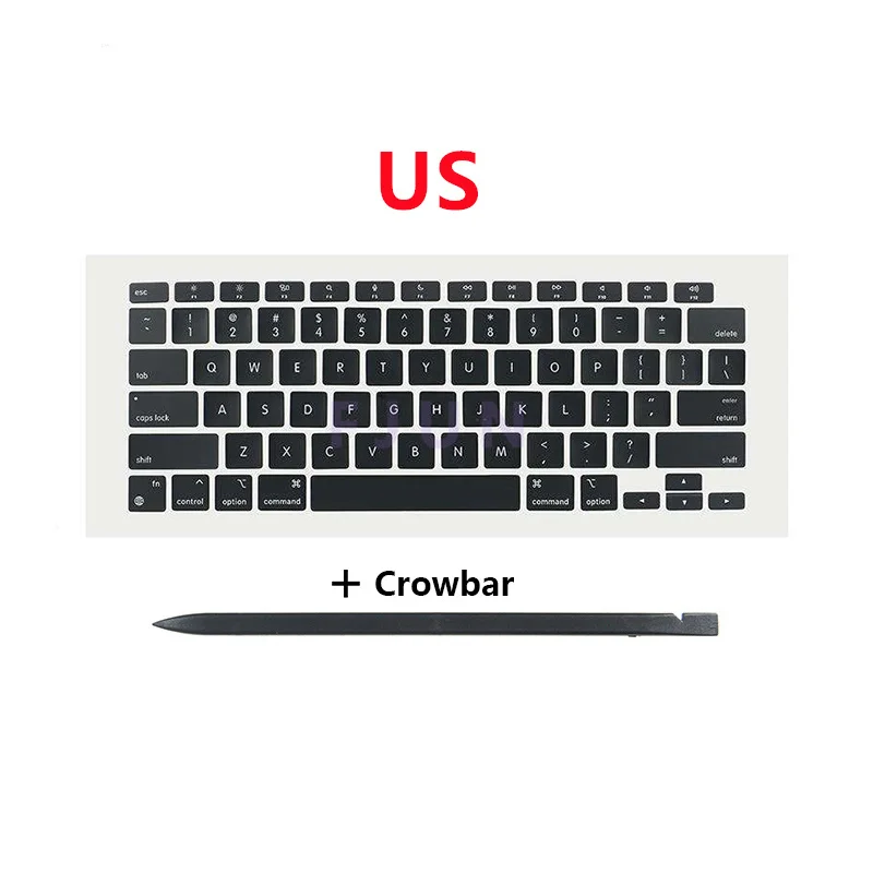 For Apple Macbook Air Retina 13'' M1 A2337 Keycaps Keyboard Russian RU US UK French Spanish German Italian Multiple layout