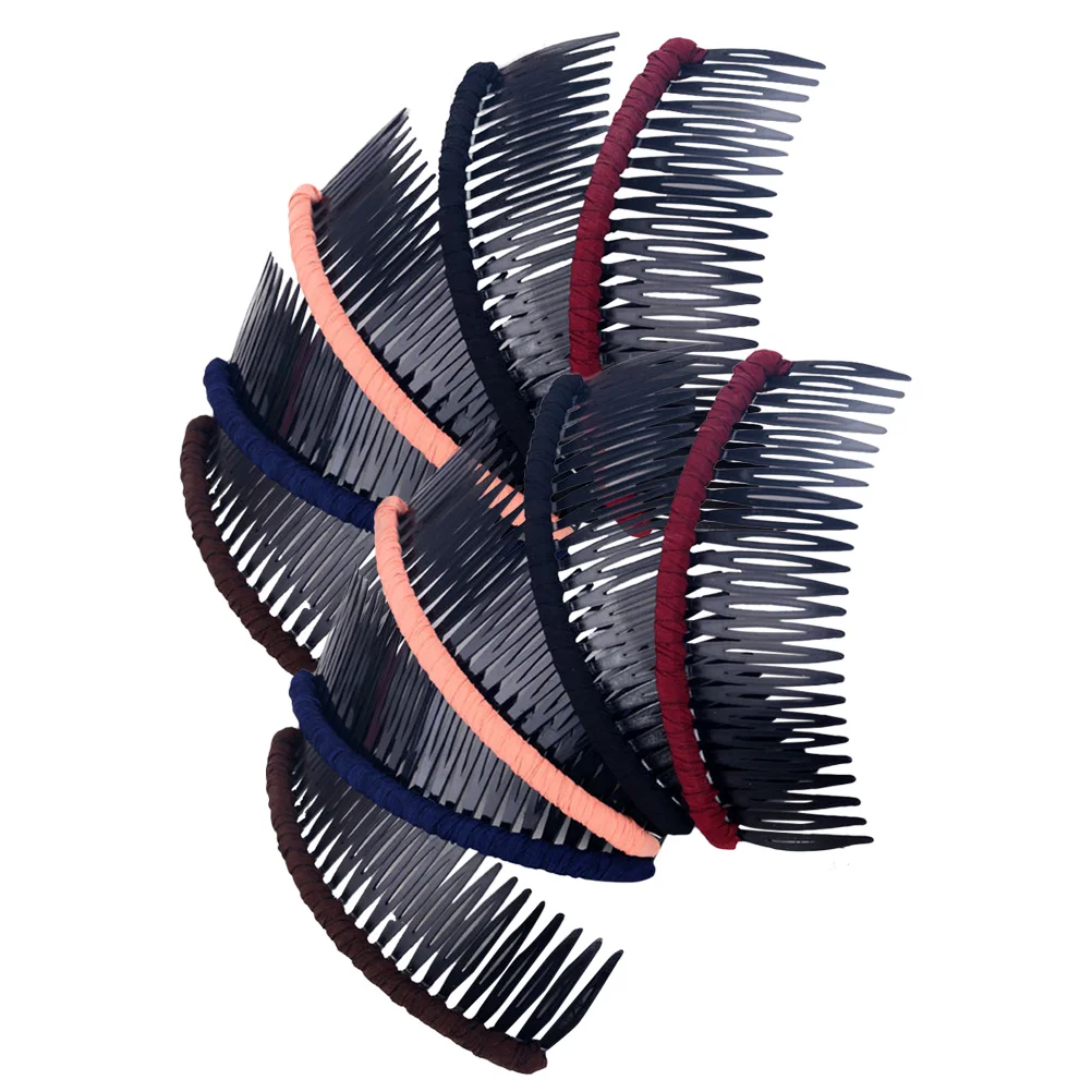 10 قطع مشط تصفيف الشعر المتشابك بعقدة ناعمة تقلل الكسر المحمولة للنساء والفتيات جميع أنواع الشعر مشط الشعر #2