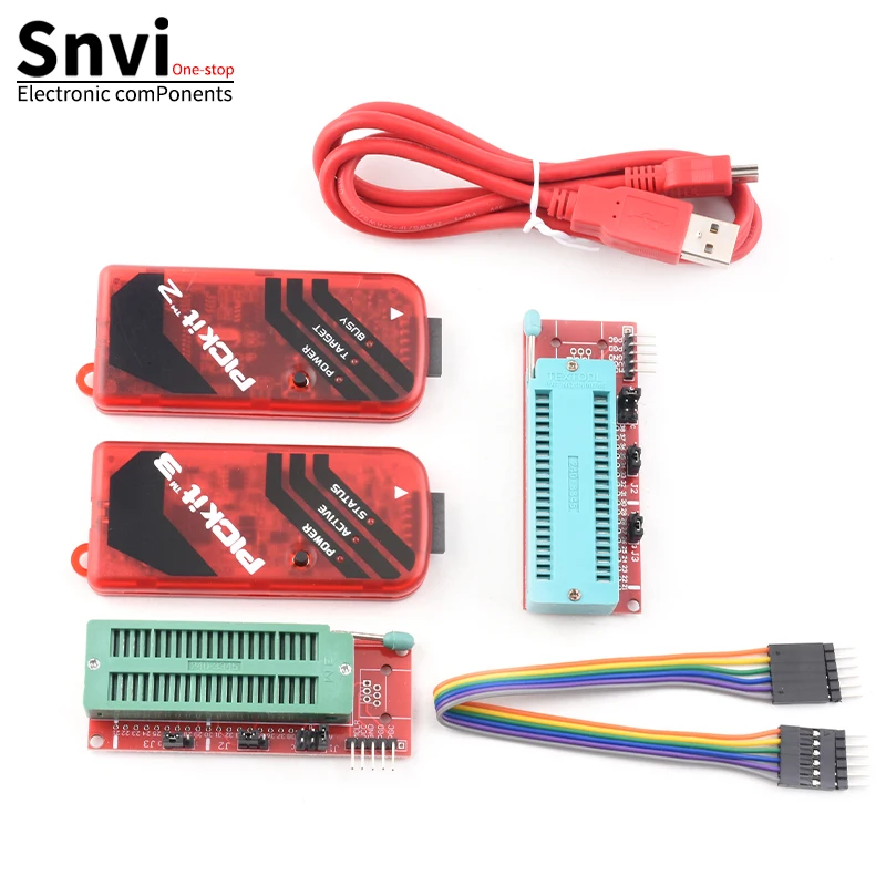 Программатор PICKit2 PICKIT3 PICKit3.5 + PIC ICD2 PICKit 2 PICKIT 3 PICKIT 3,5 Адаптер для программирования Универсальное сиденье для программатора