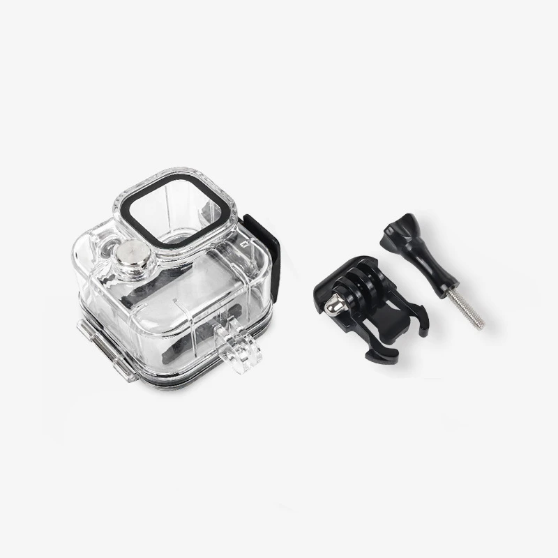 45m Waterproof Case for Gopro Hero 11 Mini Black Dive House Sports Camera Diving Protective Shell Filter for GoPro 11 10 9 Black