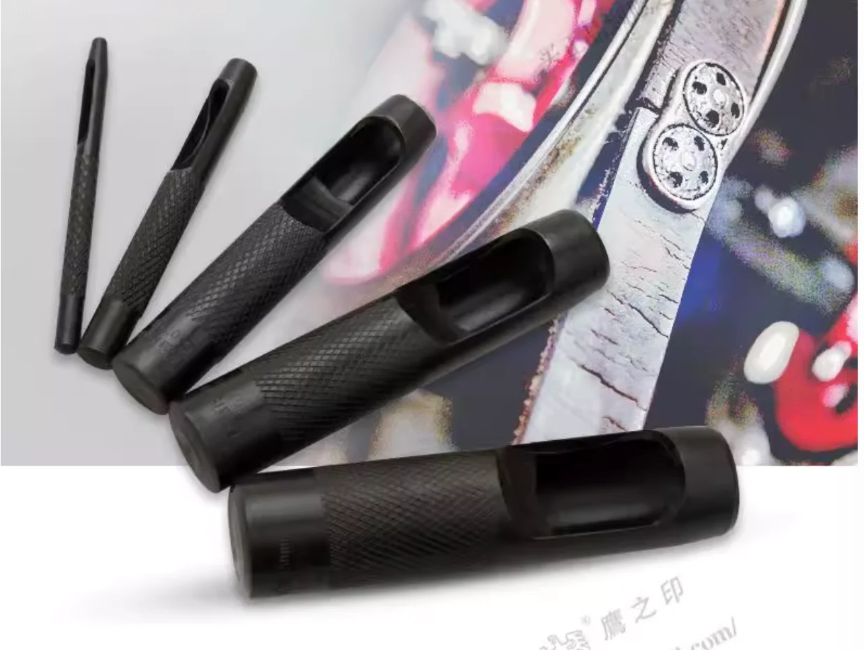 

BESTIR tool high quality tool steel Rolling style hollow punch leather Belt punch holes 3MM-25MM Experimental drilling