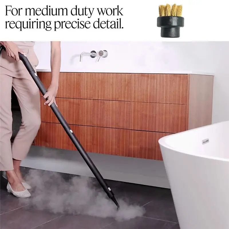 B83B-Brush For Dupray Steam Cleaner Replacement Parts Steam Mop Pads Steam Bonnet Triangle