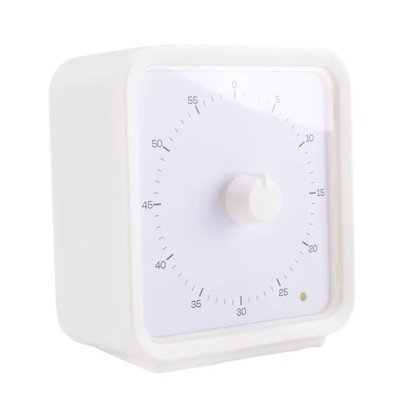 Pomodoro Timer For Kitchen, Time Management Study Classroom Timer, 60-Minute Visual Timer With Silent Operation Easy To Use -A