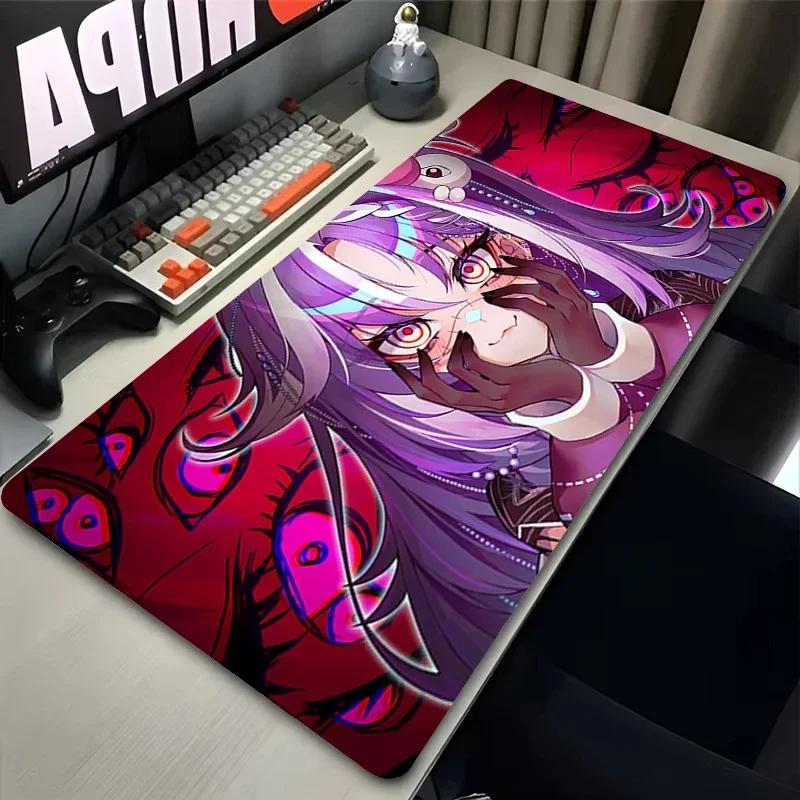 マウスパッド オフィスカーペット マウスマット ゲーマーラグ デスクアクセサリー コンピューターテーブルパッド PCカーペット V-Vshojo M-Michi Mochievee マウスパッド