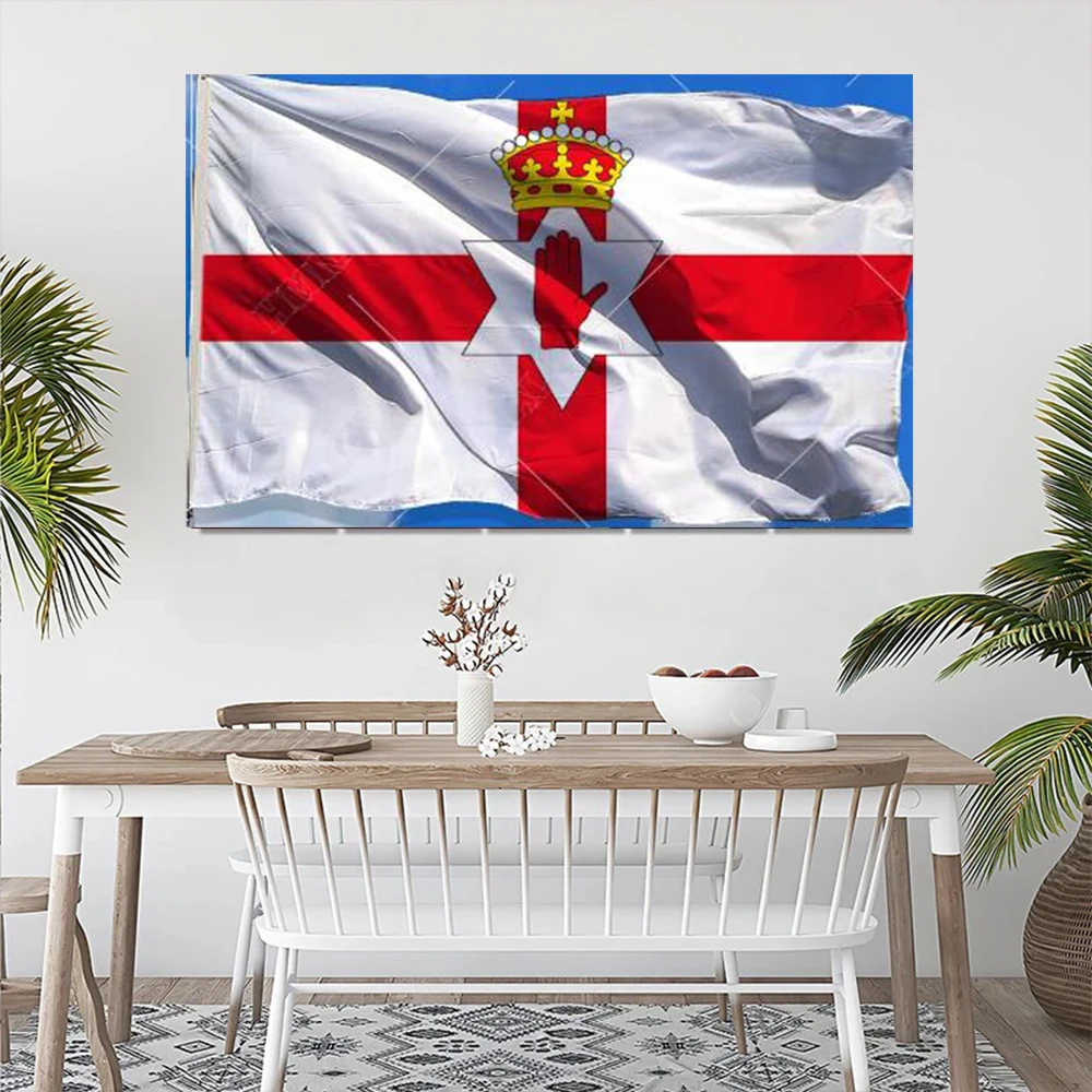 top design banner of Northern Ireland with custom size North Irish Ulster banner