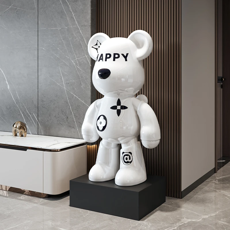 Violent bear ornament, living room piggy bank, light luxury, high-end decoration, high-end atmosphere and grade home decor