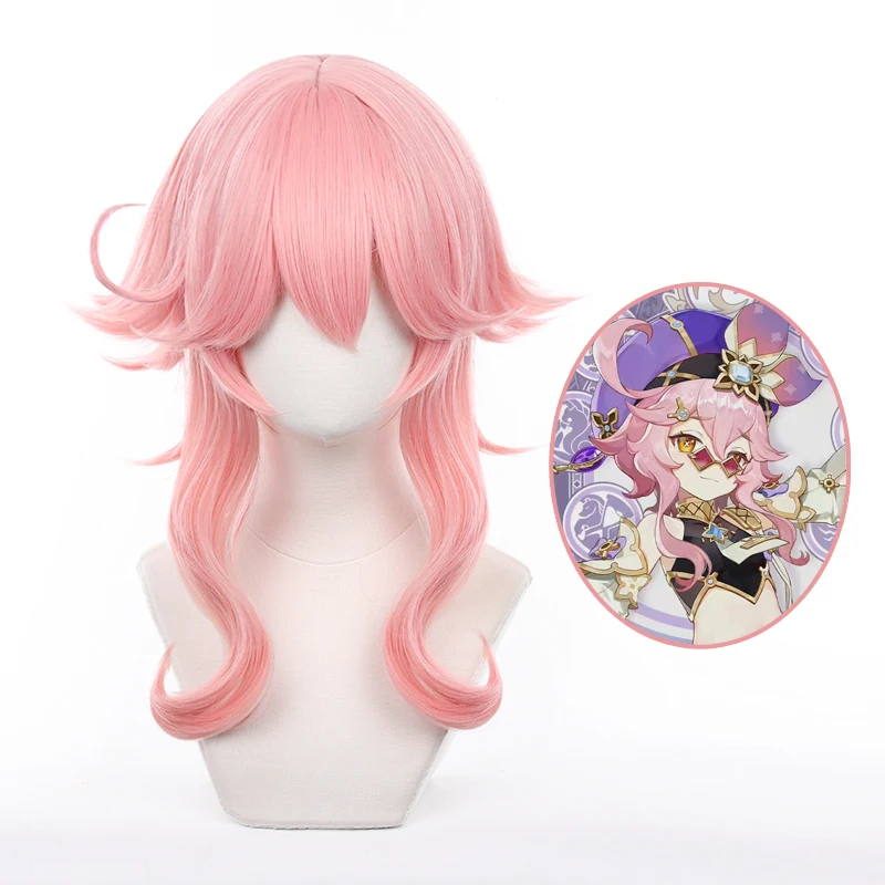 Dori wig Synthetic Hair Genshin Impact Pink Dori Sangemah Bay Cosplay Wigs Dori Cosplay Wig