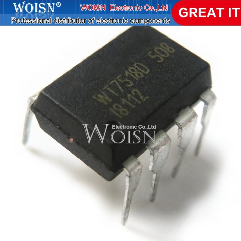 WT7518D 1ชิ้น/ล็อต WT7518จุ่ม-8ในสต็อก