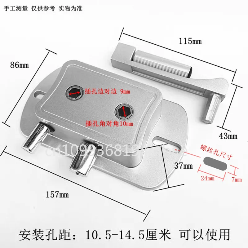Lifting Drying Rack Accessories Hand Crank Lifting  Rocker Special Non-punching Two Hole Spacing Can Be Adjusted in stock